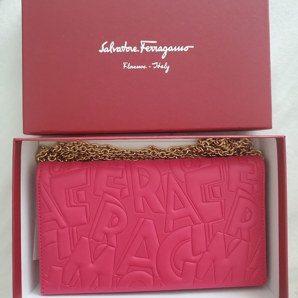 Salvatore Ferragamo Handbags - ❌SOLD❌ New Salvatore Ferragamo Wallet on Chain Bag